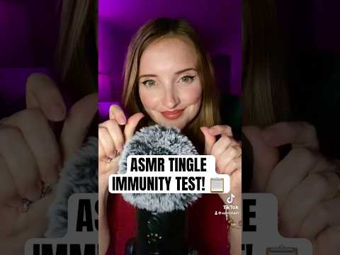 ASMR DO YOU HAVE TINGLE IMMUNITY ?! #asmr #asmrsounds #asmrvideo #asmrcommunity