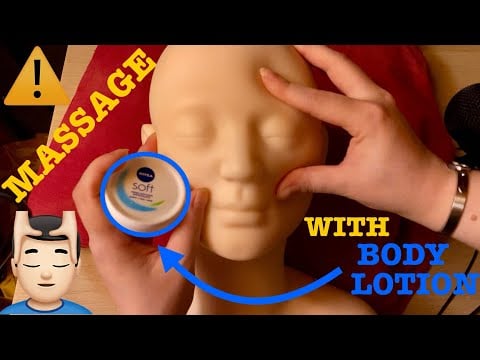 ASMR|⚠️INTENSE MASSAGE WITH BODY LOTION! FACE/BACK/NECK/EARS/SHOULDERS. AGGRESSIVE AND RELAXING!