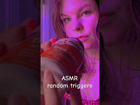 ASMR trigger sounds 😴 pill bottle shaking & tapping #asmr