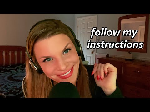 ASMR Word Association (Eyes Closed, Follow My Instructions)