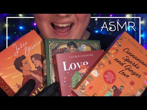 ASMR Meine geplanten Herbstbücher für den September 2025 🍂📚 (Deutsch/German)
