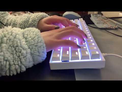 ASMR Keyboard Typing