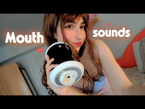 ASMR❤️MOUTH SOUNDS De orejita a orejita Masaje y Meditación