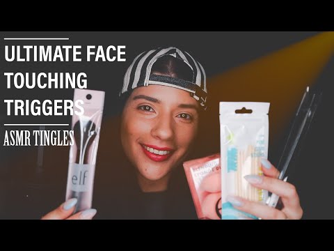 ASMR TRIGGERS ON YOUR FACE | Face Touching, Brushing, and Poking - Ultimate Facial Triggers