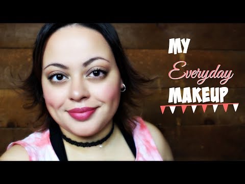 ASMR| My Everyday Makeup & Hair - With Some Rambling (of course)