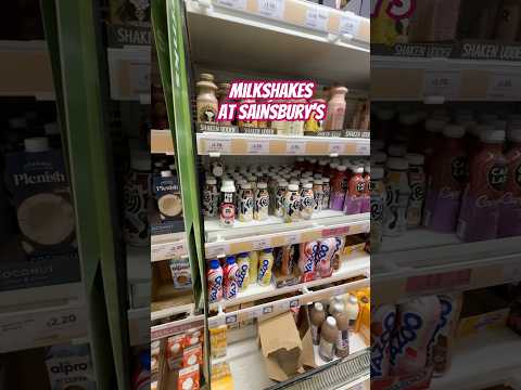 ASMR at the chiller display @sainsburysfood @yfoodlabs @HuelYT