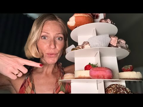 ASMR High Tea Mukbang with My Whole Family! 🍰