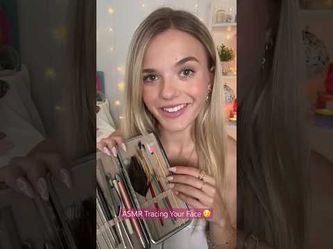 #asmr Tracing Your Face 💘 #asmrvideo #asmrsounds #sleep #relax #asmrcommunity