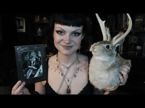 ASMR | What I Got At The Oddities & Curiosities Expo 2026 Haul ☠️🛍️ tapping, tracing, etc.