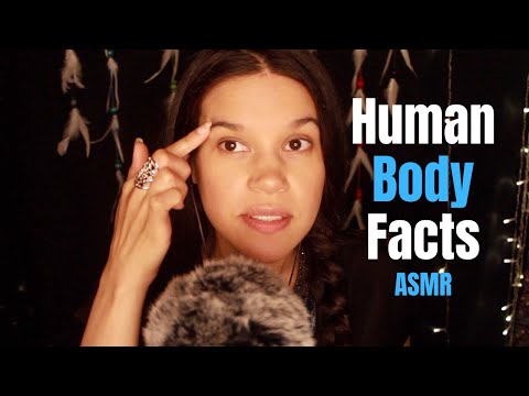 ASMR Facts About the Human Body | Gentle Whispers + Fluffy Mic Brushing