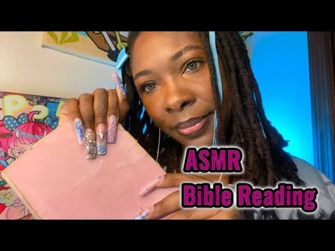 ASMR| Echoed Bible Reading 📖🙏🏾🙌🏾