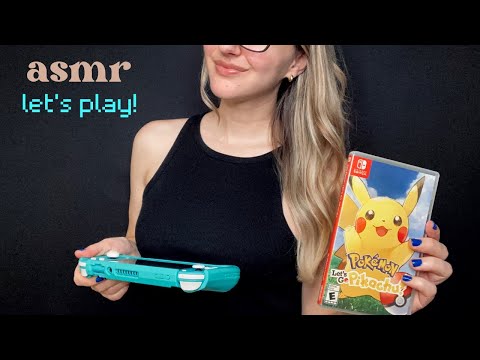 ASMR Video Game Playthrough - Pokémon Let’s Go Pikachu (Soft Spoken ...