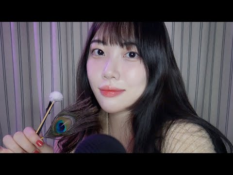 ASMR 토킹가득한 😴💤 카메라탭핑, 카메라브러슁, 마이크브러슁, 입소리