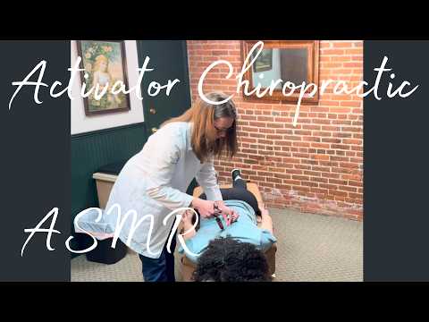 Full Spine Chiropractic ASMR | Intake, Exam and Adjustment