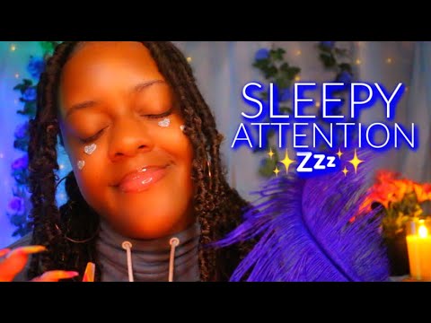 ASMR 😴🌙 - Personal Attention While You're Sleeping ♡✨(SLEEPY ATTENTION 💙💤✨)