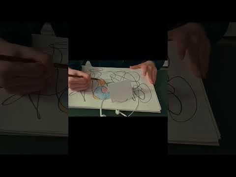 ASMR Color With Me | Crayons & Colored Pencils Scratching Sounds #asmrtriggers #colorwithme #asmr