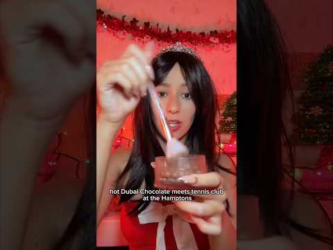 Mean Girl does your makeup at the Christmas Party 🎄🥂 #asmr #makeup #satisfying #meangirl