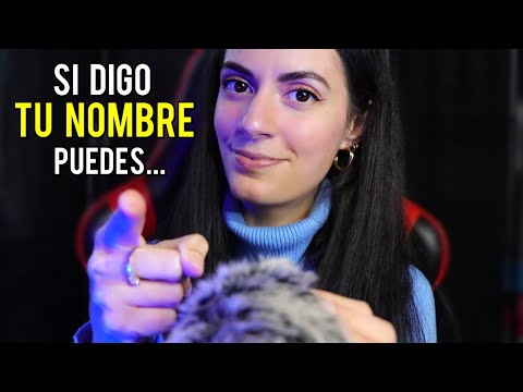 ASMR español SI DIGO TU NOMBRE.... PUEDES DORMIR! pt.2