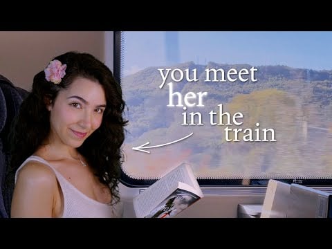 ASMR Girl Meets You In The Train 💕💤 Deeply Relaxing Journey