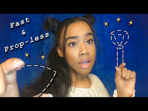 [ASMR] Fast & Aggressive Make-up Application Prop-less(Makeup)(ASMR Propless)