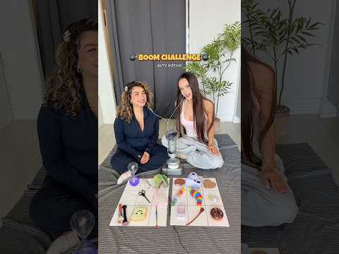 Boom boom challenge 💣 ASMR @leedahASMR #asmr #boomboomchallenge #collab #asmrtriggers #asmrsounds