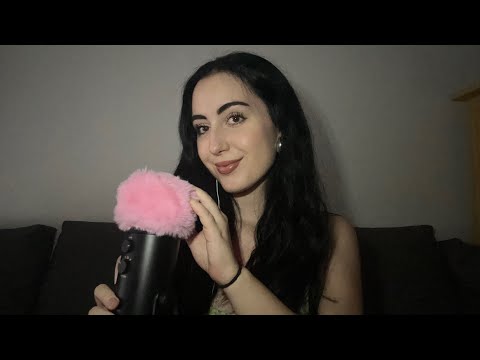 ASMR ~ BRAIN MELTING🧠🤤 FLUFFY MIC COVER & VISUALS FOR SLEEP #asmr