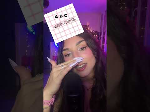 Mots déclencheurs ASMR