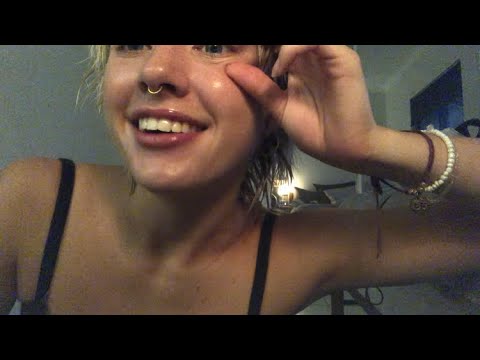 skincare routine asmr