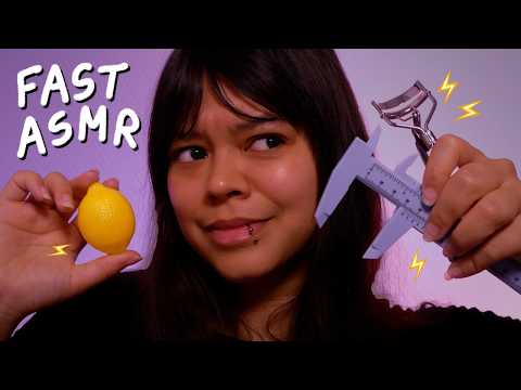 FAST ASMR CHAOTIQUE 💥(soft spoken) Mesure, instructions, maquillage..ect