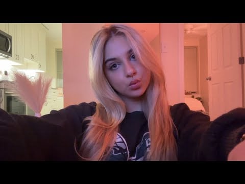 ASMR Fast and Aggressive Tapping Around the Camera 🪽 Some Whispering and Scratching