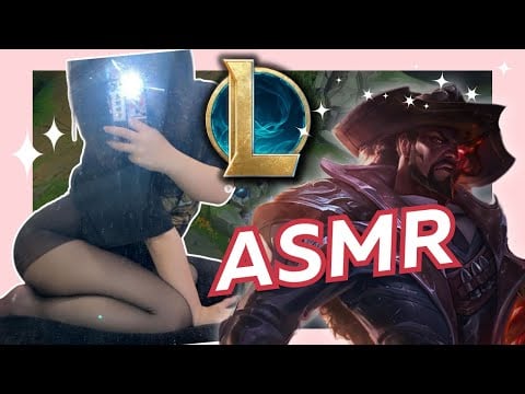 Can this ASMRtist stay quiet playing League?