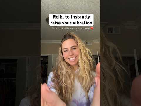 Reiki to instantly raise your vibration ✨