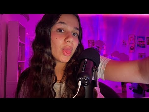 asmr mouth sounds y hablando 💤 