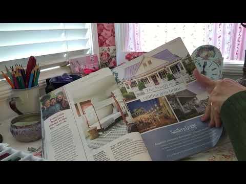 ASMR relaxing page flip: Southern Living magazine - summer issue🌻🍭☀️