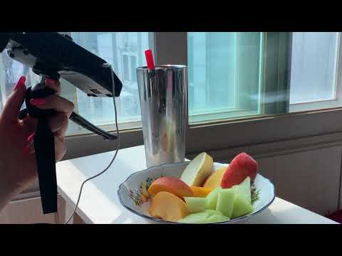 [ASMR] (Talking) Eating Fruits🍈🍑🍎, 과일 먹으면서 말하는 작은 이야기들🚴🏻‍♀️