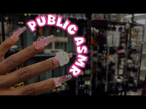        Public ASMR in Antique Shop 🛍️ Slow Tingles Right Next to You