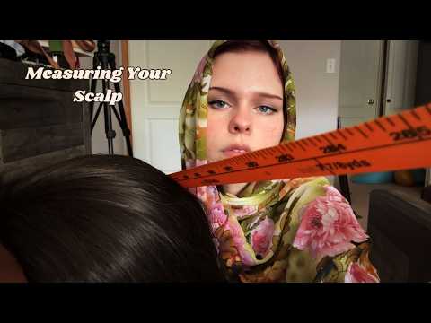 ASMR Weird Kid Measures Your Scalp (For Your Clone) Memorising and Inspecting Your Hair
