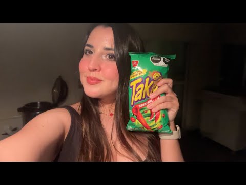 ASMR😋 🔥COMIENDO TAKIS 🔥🍋