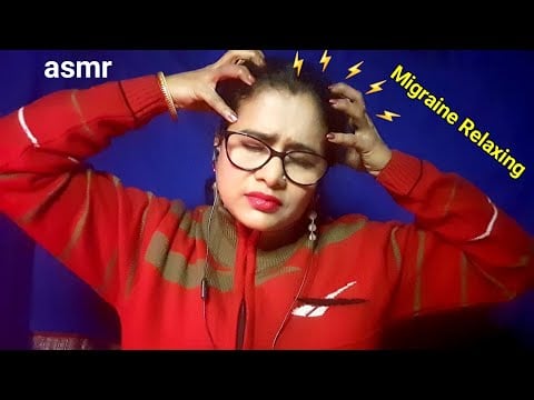 Asmr Realistic Migraine/headache Relief (Scalp Massage + Vapor) 💥 | Asmr Ghosal|