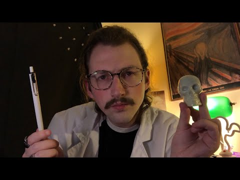 ASMR Cranial Nerve Exam but In All White (Full Version)