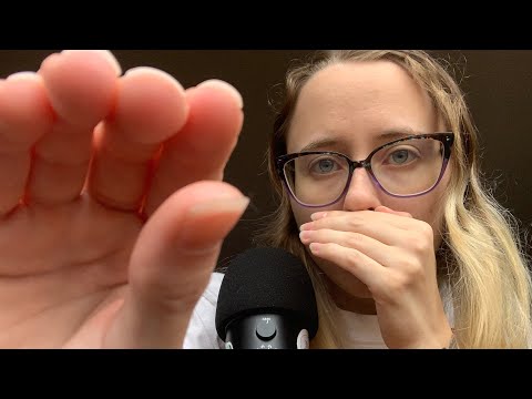 Om Nom ASMR | Mouth Sounds + Hand Movements