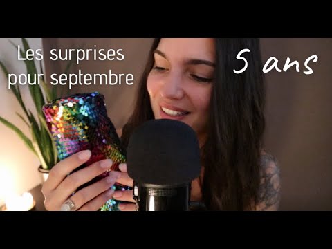 Joyeux 5 ans de la chaîne ! 😊  Les surprises pour vous ❤️