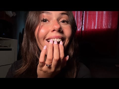 ASMR Teeth Tapping & Kisses!! (TINGLY AF) 
