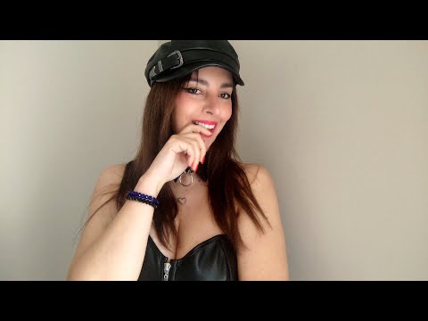 ASMR Kidnapping you roleplay and personal attention - leather outfit 