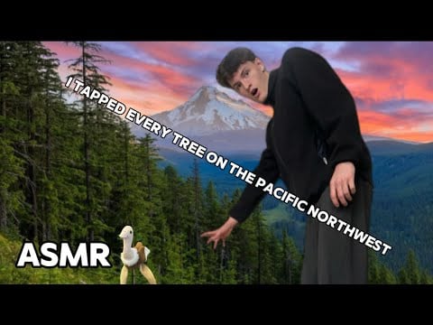 Asmr that is definitely not Clickbait #1: Tree Tapping