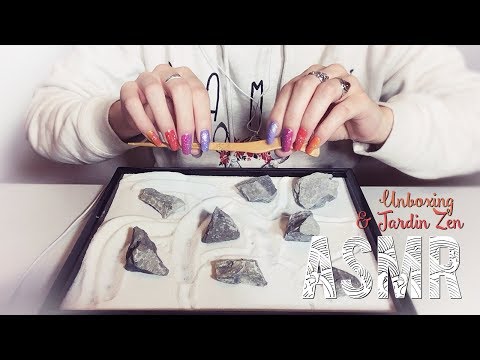 ASMR Français ~ Unboxing & Jardin Zen (ICNBUYS) / Zen Garden *No Talking*