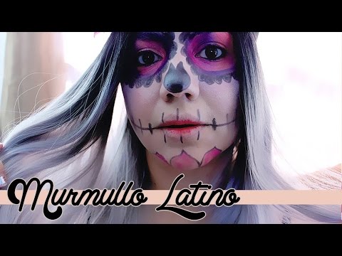 ASMR ESPAÑOL Role Play Maquillaje Rapido para Halloween