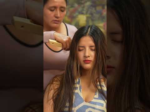 Masaje ASMR de relajación de Doña Esperanza con suaves susurros y sonidos - ASMR en español #asmr