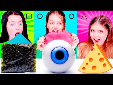 ASMR Food Challenge: Creating Delicious Geometric Shapes! 🍽️✨ Best Compilation