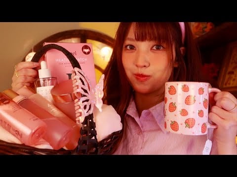 ASMR | Taking Care of You on Your Period 🩸💕 (heating pad, hair brushing, skincare, whispers)